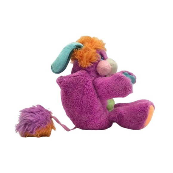 Vintage Popples Pancake Plush Toy Stuffed Animal 1986 - Picture 7 of 9